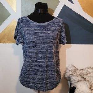 Knit short sleeve short